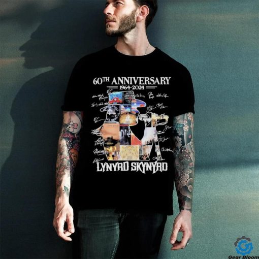 Lynyrd Skynyrd 60th Anniversary Music Legend 1964 2024 T Shirt