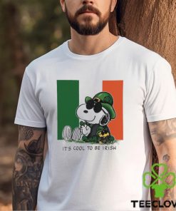 Official snoopy And Woodstock It's Cool To Be Irish St Patrick's Day Shirt