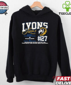 Lyons Lions #27 Celebrating The Rich History And Tradition Of High School Girls Volleyball Shirt