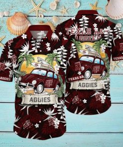 M Aggies NCAA Hawaiian Shirt Sunsetstime Aloha Shirt