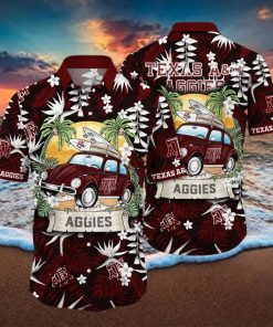 M Aggies NCAA Hawaiian Shirt Sunsetstime Aloha Shirt