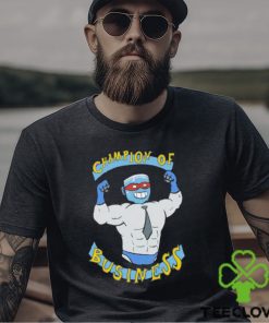 M Bubz Comic Champion of business shirt
