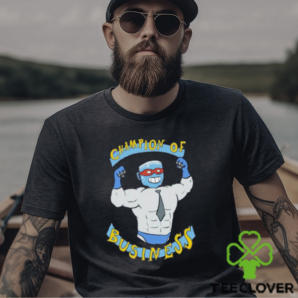 M Bubz Comic Champion of business shirt M Bubz Comic Champion of business shirt
