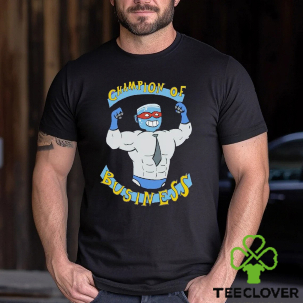 M Bubz Comic Champion of business shirt M Bubz Comic Champion of business shirt