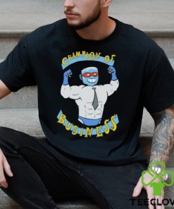 M Bubz Comic Champion of business shirt