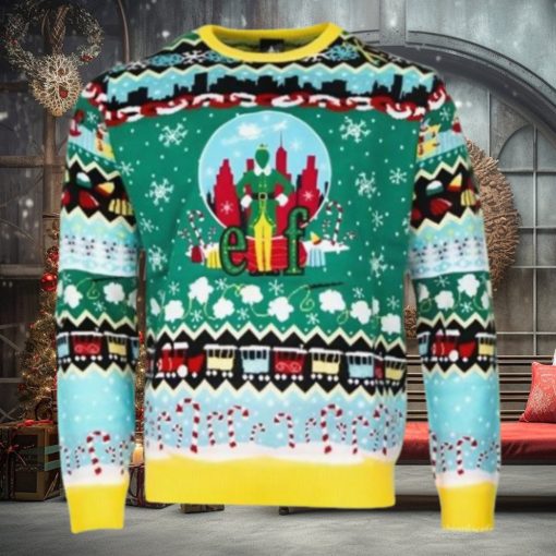 Official Funny Elf Ugly Christmas Sweater