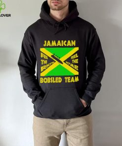 Jamaican Bobsled Team feel the rhythm feel the rhyme flag shirt