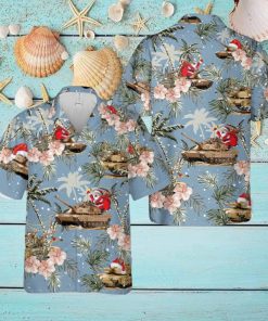 M1 Abrams Tank Christmas Hawaiian Shirt