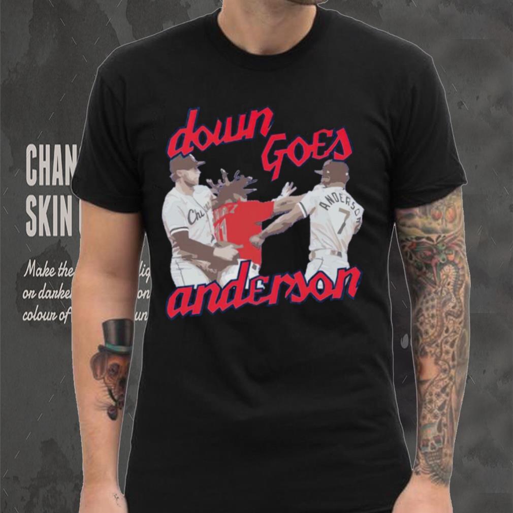 Down Goes Anderson fighting shirt Down Goes Anderson fighting shirt