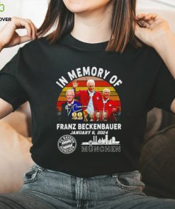 In memory of Franz Beckenbauer Munchen FC Vintage hoodie, sweater, longsleeve, shirt v-neck, t-shirt