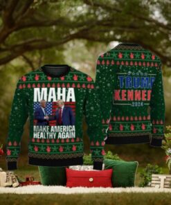 MAHA Trump Kennedy Make America Healthy Again Ugly Christmas Sweater