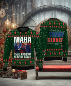MAHA Trump Kennedy Make America Healthy Again Ugly Christmas Sweater