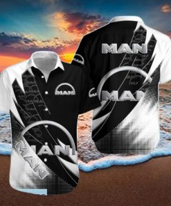 MAN Truck 3D Printing Hawaiian Shirt For Men And Women Beach Shirt Summer Gift