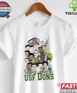 MBB USF Dons Caricature shirt Team 2024 25 Unisex for men