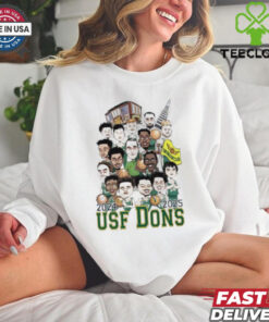 MBB USF Dons Caricature shirt Team 2024 25 Unisex for men