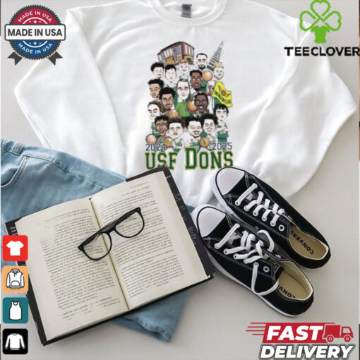 MBB USF Dons Caricature shirt Team 2024 25 Unisex for men