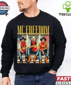 MC FREEDOM Trump Vance Musk McDonalds Shirt