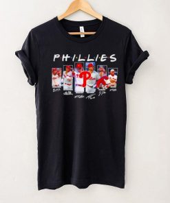 Philadelphia Phillies Friends Players Signatures Shirt