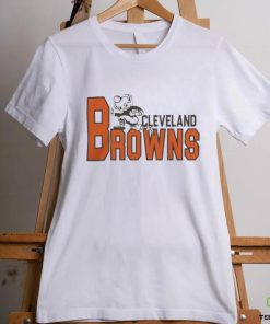 Design Block Cleveland Browns Stiffarm Shirt