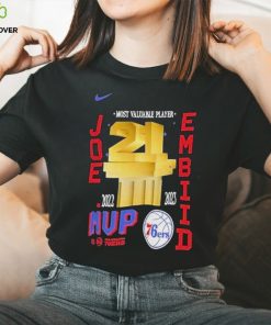 MEN’S NIKE JOEL EMBIID BLACK PHILADELPHIA 76ERS 2023 NBA MVP T SHIRT 3 MEN’S NIKE JOEL EMBIID BLACK PHILADELPHIA 76ERS 2023 NBA MVP T SHIRT