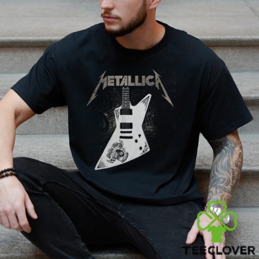 METALLICA Attractive T Shirt Papa Het Guitar