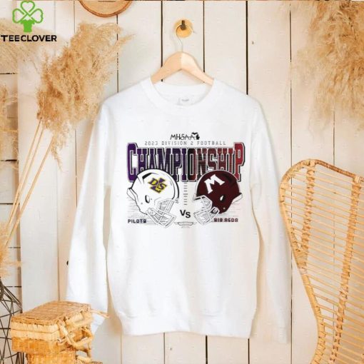 MHSAA Division 2 Football Championship De La Salle Pilots vs Muskegon Big Reds hoodie, sweater, longsleeve, shirt v-neck, t-shirt