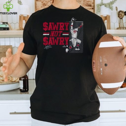 MICHAEL HARRIS II SAWRY NOT SAWRY CATCH SHIRT