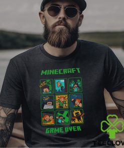 MINECRAFT Ways To Die Game Over T Shirt