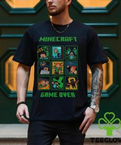 MINECRAFT Ways To Die Game Over T Shirt