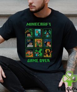 MINECRAFT Ways To Die Game Over T Shirt