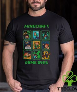 MINECRAFT Ways To Die Game Over T Shirt