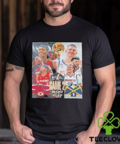 MIami Heat VS Denver Nuggets On Game2 InThe NBA Finals T Shirt