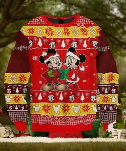 MK Mouse Ugly Sweater Christmas 3D For Men And Women