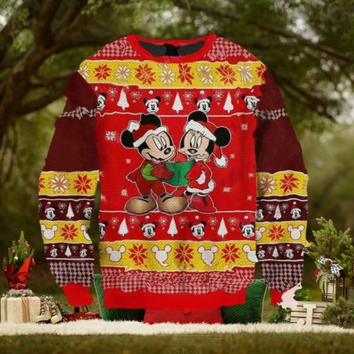 MK Mouse Ugly Sweater Christmas 3D For Men And Women