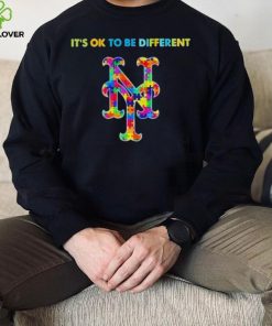 MLB 2023 New York Mets Autism It’s Ok To Be Different T Shirt