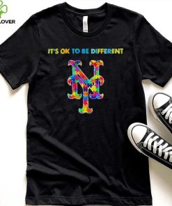 MLB 2023 New York Mets Autism It’s Ok To Be Different T Shirt