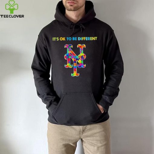 MLB 2023 New York Mets Autism It’s Ok To Be Different T Shirt