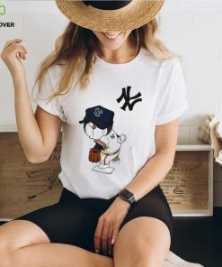 MLB Anime Doraemon Yankees T Shirt