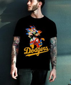 MLB Anime Dragon Ball Dodgers Cartoon Baseball Meme shirt