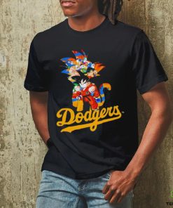 MLB Anime Dragon Ball Dodgers Cartoon Baseball Meme shirt