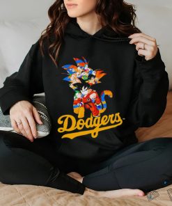 MLB Anime Dragon Ball Dodgers Cartoon Baseball Meme shirt