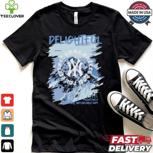 MLB Anime MLB Blue Delightfu T Shirt