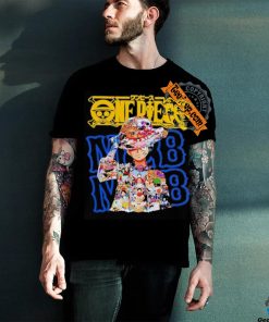 MLB Anime One Piece Luffy Image Baseball Logo shirt