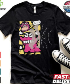 MLB Anime Shin PInk NewYork T Shirt