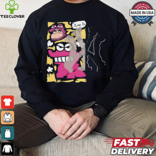 MLB Anime Shin PInk NewYork T Shirt