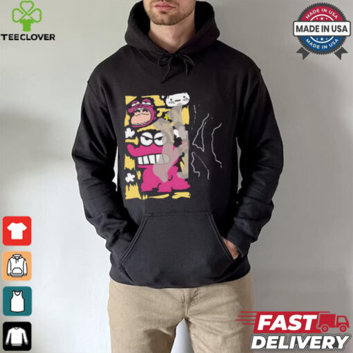 MLB Anime Shin PInk NewYork T Shirt