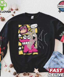 MLB Anime Shin PInk NewYork T Shirt