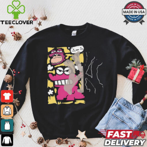MLB Anime Shin PInk NewYork T Shirt