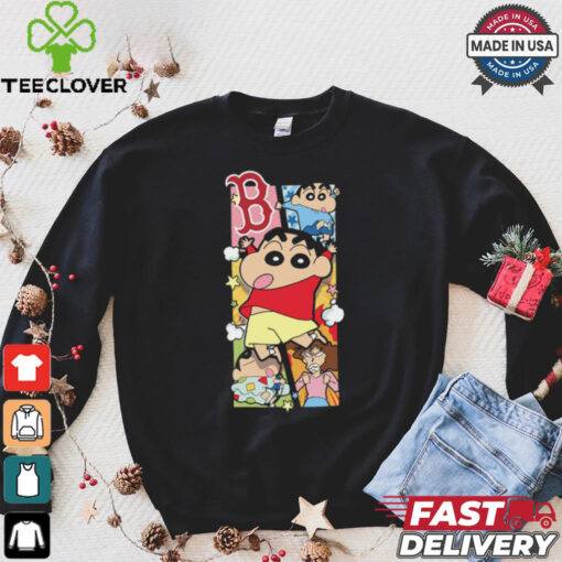MLB Anime Shine Cute Boston T Shirt