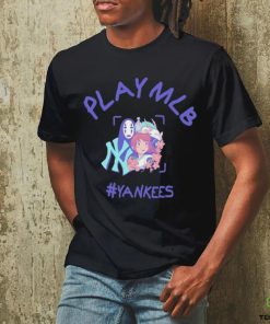 MLB Anime Spirited Away Play Yankees Baseball Cartoon shirt